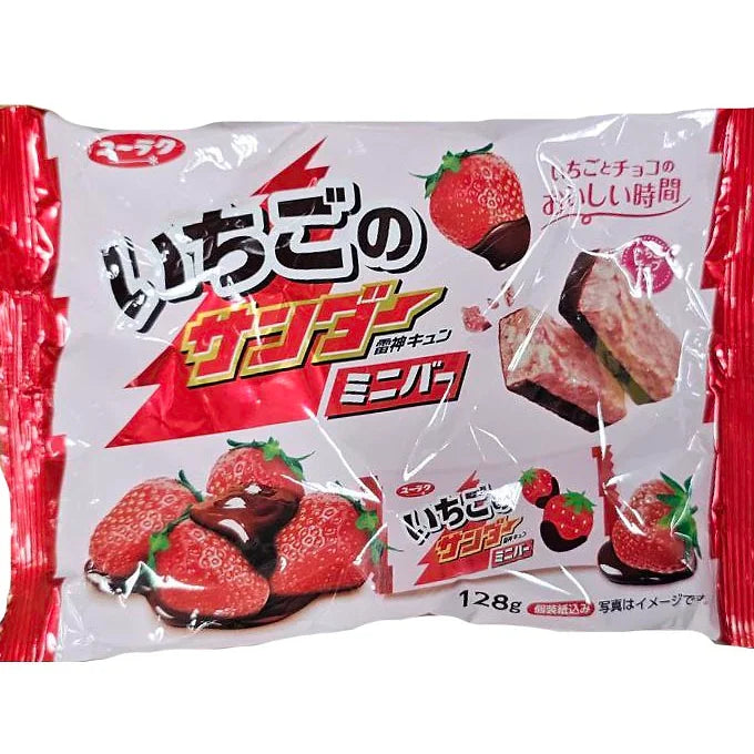 Ichigo no Thunder Mini Bar (Strawberry Thunder), 128g