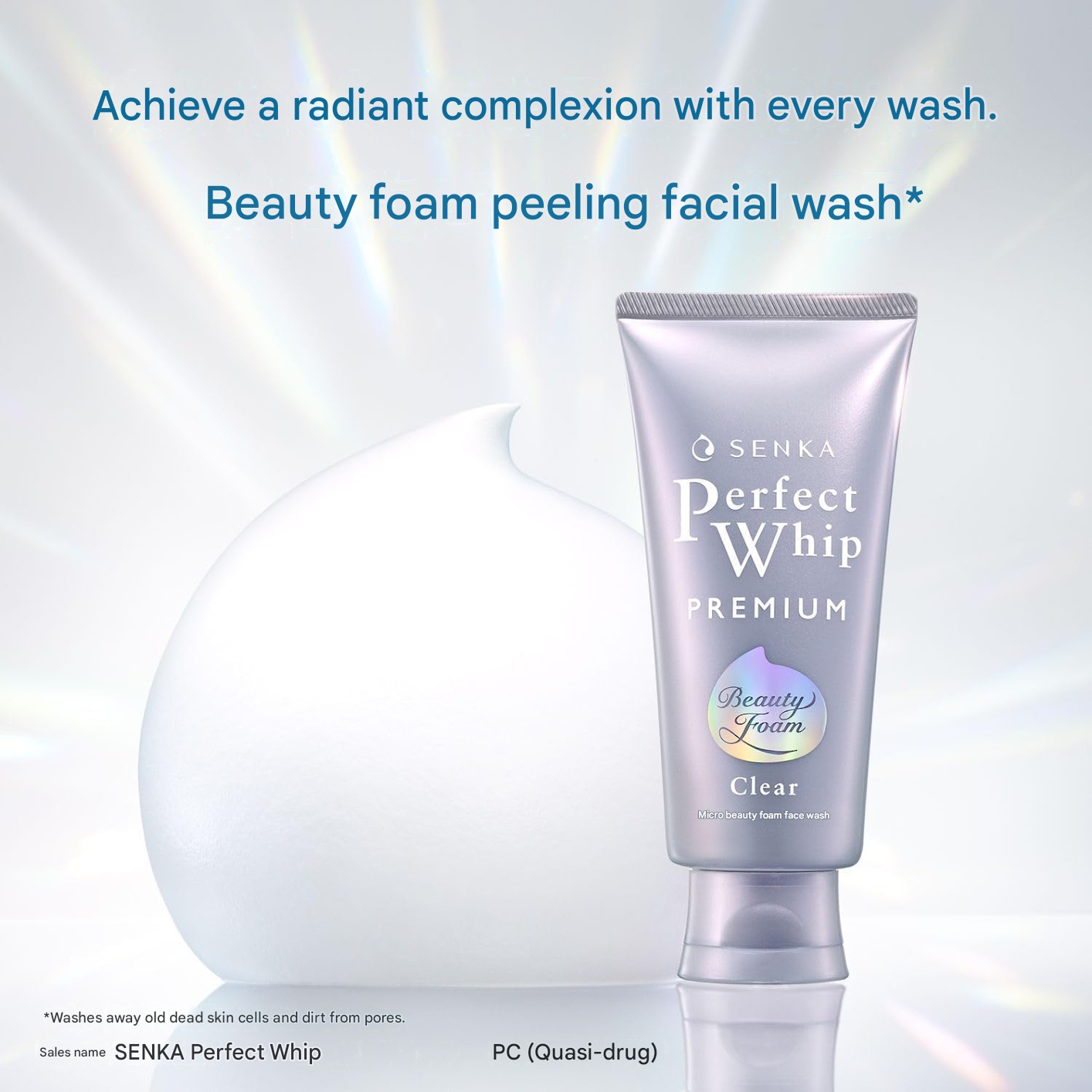 SENKA Perfect Whip Premium Clear – 120 g
