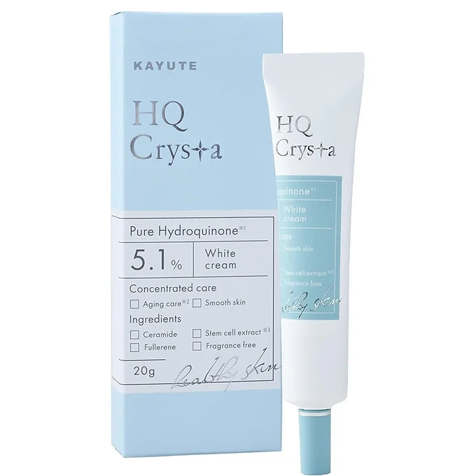 KAYUTE HQ Crysta Pure Hydroquinone Cream 5.1%