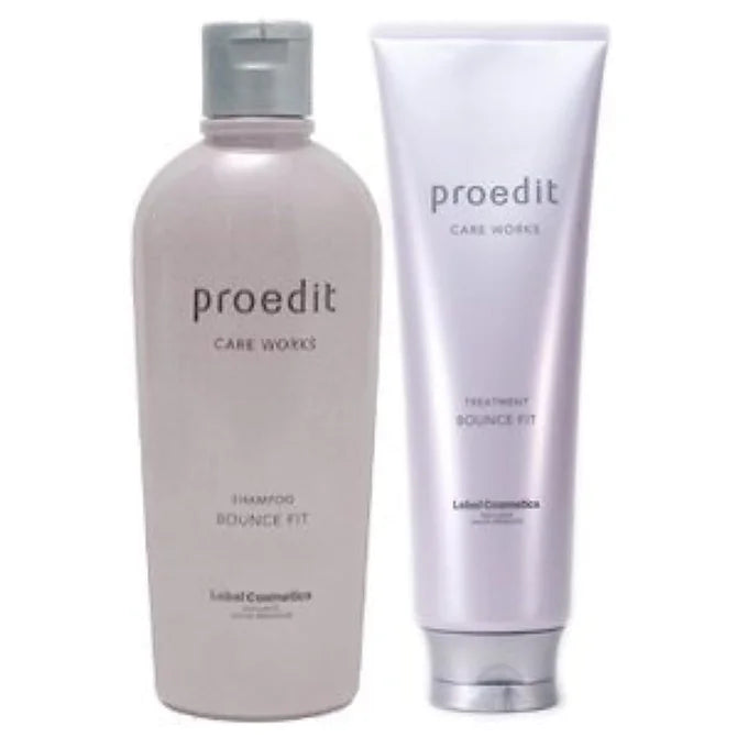 Proedit Bounce Fit Shampoo 300ml & Treatment 250ml Set – Lebel