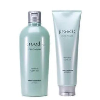 Proedit Soft Fit Shampoo 300ml & Treatment 250ml Set – Lebel