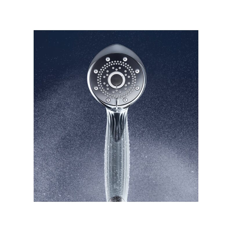 ReFa FINE BUBBLE PURE – Microbubble Shower Head (White / Black)