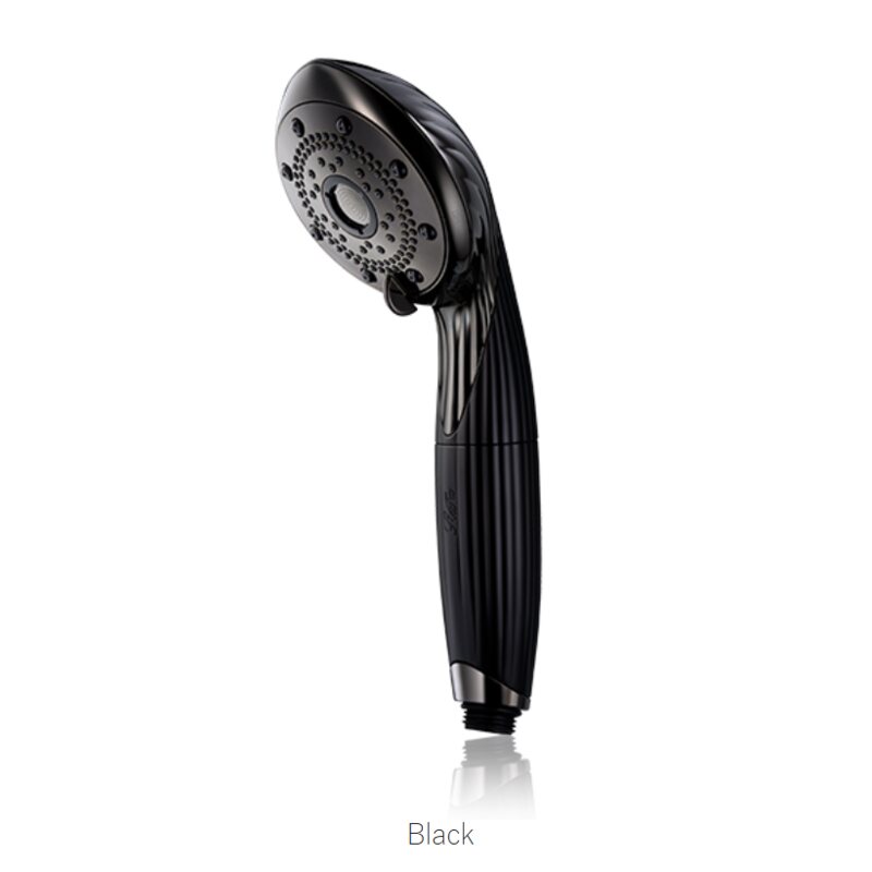 ReFa FINE BUBBLE PURE – Microbubble Shower Head (White / Black)