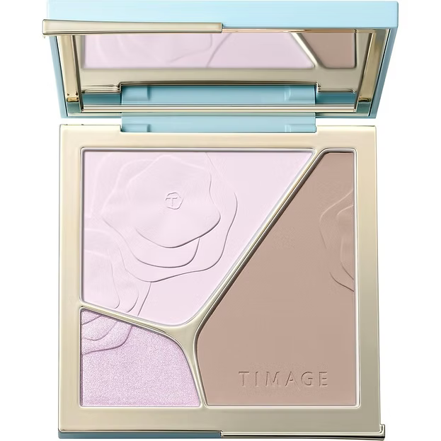 TIMAGE Three-Color Contour & Highlight Powder Palette