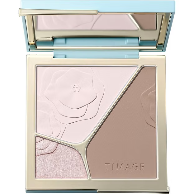 TIMAGE Three-Color Contour & Highlight Powder Palette